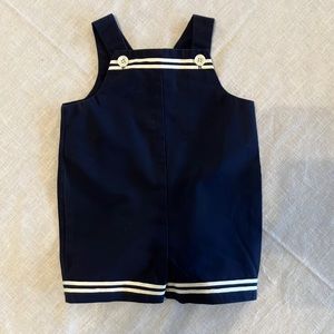 6M navy blue and white jumper